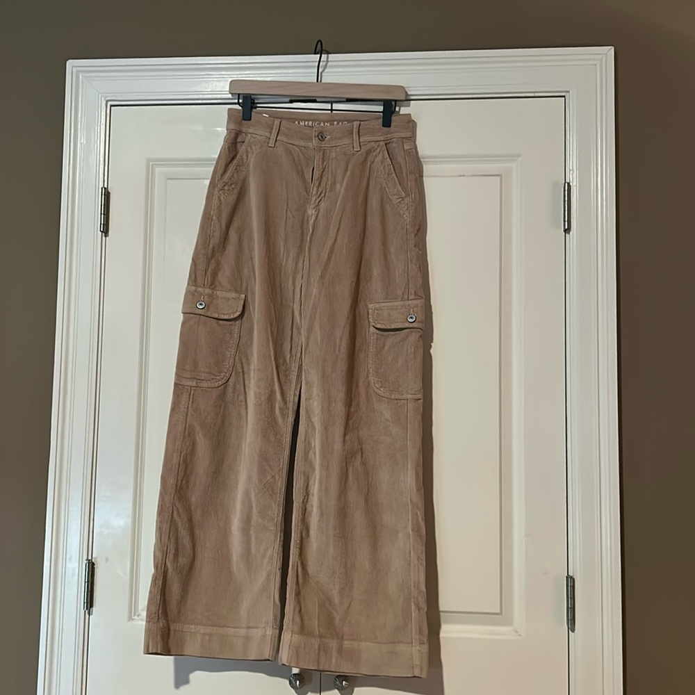 American Eagle corduroy cargo pants